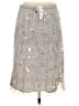J.Crew Collection 100% Polyester Silver Formal Skirt Size S - photo 2