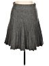 Zara Chevron-herringbone Gray Casual Skirt Size L - photo 1