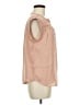 Maison d' Amelie 100% Polyester Tan Short Sleeve Blouse Size M - photo 4