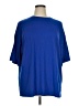 Shein 100% Polyester Blue Short Sleeve T-Shirt Size XL - photo 1