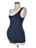 Isabel Maternity Blue Tank Top Size M - photo 1