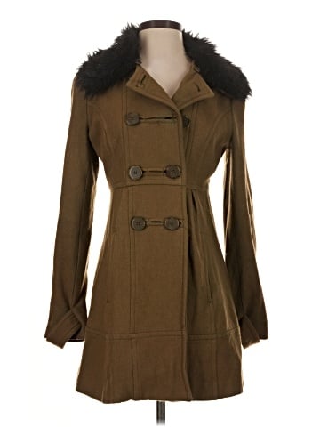 Tulle Wool Coat (view 1)
