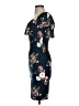 iris Floral Black Cocktail Dress Size S - photo 5