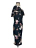 iris Floral Black Cocktail Dress Size S - photo 4