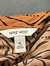 Nine West 100% Polyester Animal Print Brown Casual Dress Size XL - photo 7