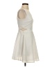 Assorted Brands Solid Ivory Cocktail Dress Size S - photo 4