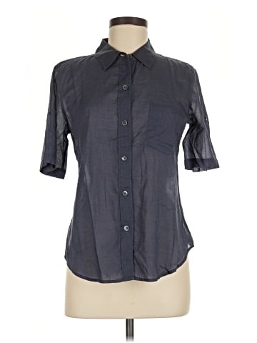 Theory 3/4 Sleeve Button-Down Shirt (view 1)