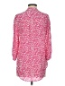 Amour Vert 100% Silk Pink 3/4 Sleeve Blouse Size S - photo 2