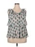 Mossimo Teal Sleeveless Blouse Size XXL - photo 1