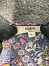 Entro 100% Rayon Blue 3/4 Sleeve Blouse Size L - photo 7