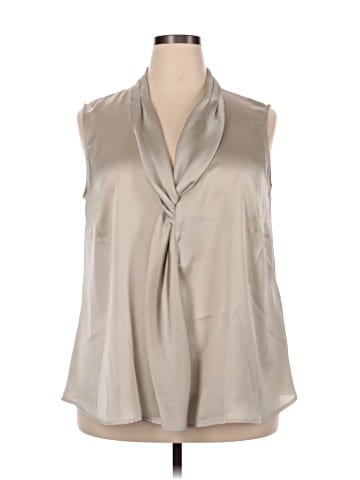 Kasper Sleeveless Blouse (view 1)