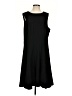 Calvin Klein Solid Black Casual Dress Size P (petite) - photo 1