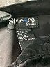 Style&Co Black Casual Pants Size 10 Petite - photo 7