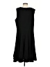 Calvin Klein Solid Black Casual Dress Size P (petite) - photo 2