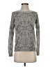 Rebecca Taylor Paisley Silver Pullover Sweater Size XS - photo 1