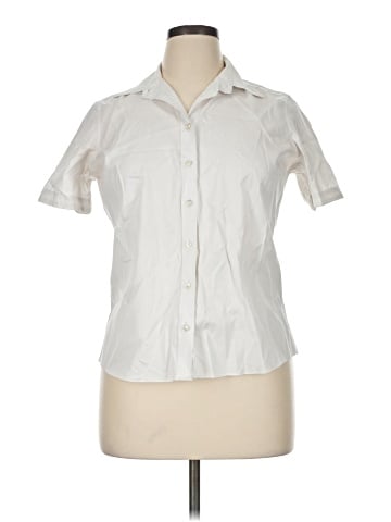 Lands' End Short Sleeve Blouse (view 1)