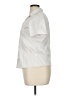 Lands' End 100% Baumwolle Ivory Short Sleeve Blouse Size 14 (petite) - photo 5
