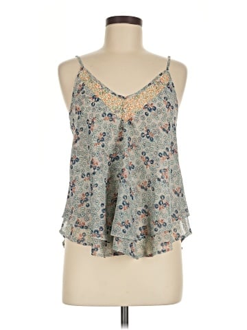 Aqua Sleeveless Blouse (view 1)