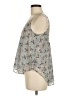 Aqua 100% Polyester Gray Sleeveless Blouse Size M - photo 5