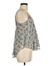 Aqua 100% Polyester Gray Sleeveless Blouse Size M - photo 4