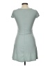 No Boundaries Solid Teal Casual Dress Size S - photo 2