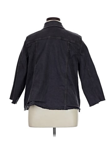 LOGO by Lori Goldstein Denim Jacket (view 2)