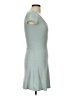 No Boundaries Solid Teal Casual Dress Size S - photo 4