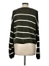 Double Zero Stripes Green Pullover Sweater Size L - photo 2