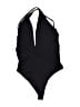 Princess Polly Solid Black One Piece Swimsuit Size 6 - photo 2