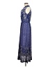 Seven Island 100% Polyester Paisley Blue Casual Dress Size M - photo 5