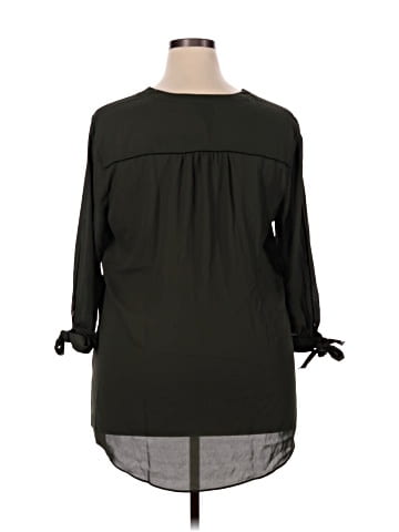 Worthington 3/4 Sleeve Blouse (view 2)