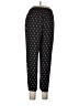 About A Girl 100% Polyester Print Black Casual Pants Size L - photo 2