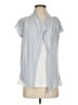 Eileen Fisher Blue Silk Cardigan Size S - photo 1