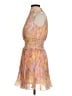 Rococo Sand 100% Polyester Yellow Cocktail Dress Size S - photo 5