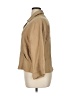 Gloria Vanderbilt 100% Silk Tan Jacket Size 14 - photo 5