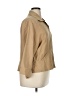 Gloria Vanderbilt 100% Silk Tan Jacket Size 14 - photo 4