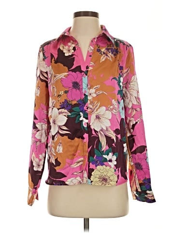 Pleione Long Sleeve Blouse (view 1)