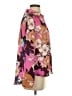 Pleione 100% Polyester Floral Pink Long Sleeve Blouse Size S - photo 4