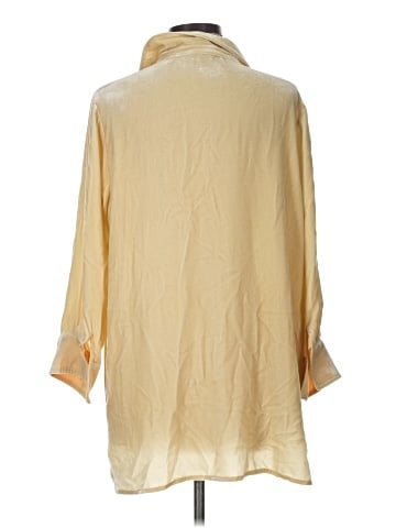 Sundance 3/4 Sleeve Silk Top (view 2)
