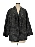 Eileen Fisher Chevron-herringbone Gray Blazer Size S - photo 1