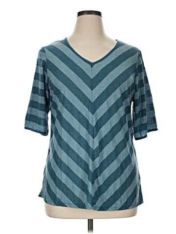 Maurices Short Sleeve Blouse (view 1)