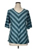 Maurices Teal Short Sleeve Blouse Size 16 (1) - photo 1