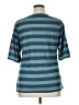 Maurices Teal Short Sleeve Blouse Size 16 (1) - photo 2