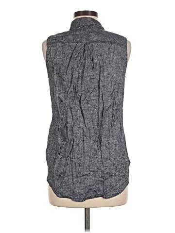 Theory Sleeveless Button-Down Shirt (view 2)