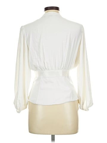 White House Black Market 3/4 Sleeve Blouse (view 2)
