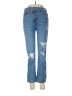 Kendall & Kylie Hearts Blue Jeans Size 7 - photo 1