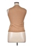 August Silk Tan Sleeveless Top Size L - photo 2