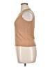 August Silk Tan Sleeveless Top Size L - photo 5