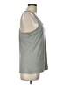Nike 100% Polyester Solid Gray Active Tank Size L - photo 4