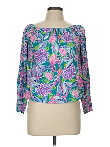 Lilly Pulitzer 3/4 Sleeve T-Shirt (view 1)